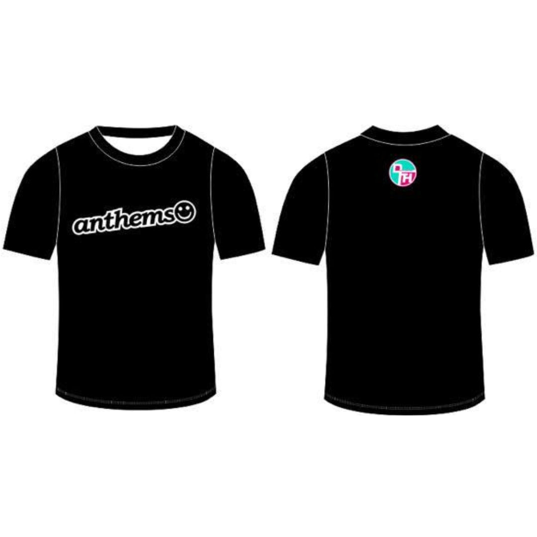 Anthems T-Shirt Black/White