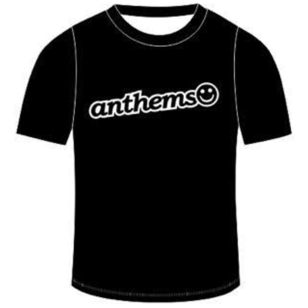 Anthems T-Shirt Black/White