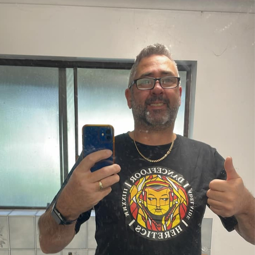 Dance Floor Heretics Hellfire T-Shirt Black