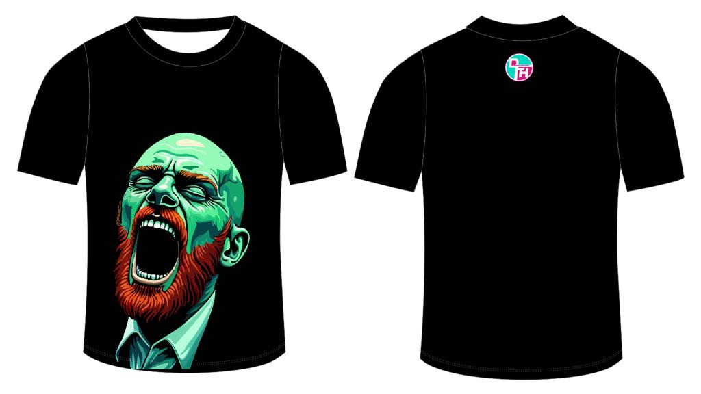 Scream If You Love Techno T-shirt (Black) – Limited Edition
