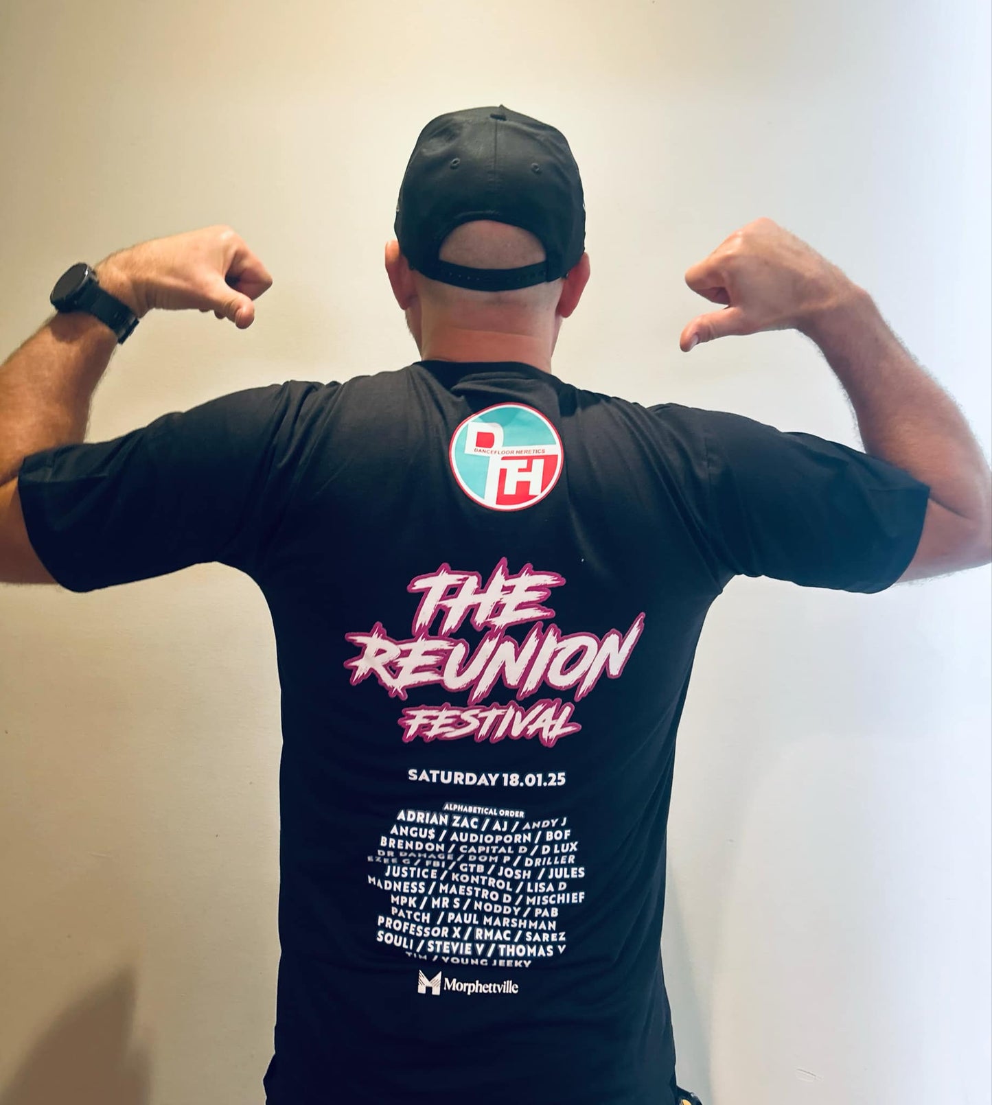 Reunion Festival T-Shirt Black