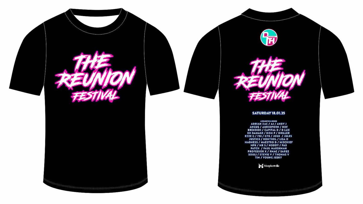 Reunion Festival T-Shirt Black