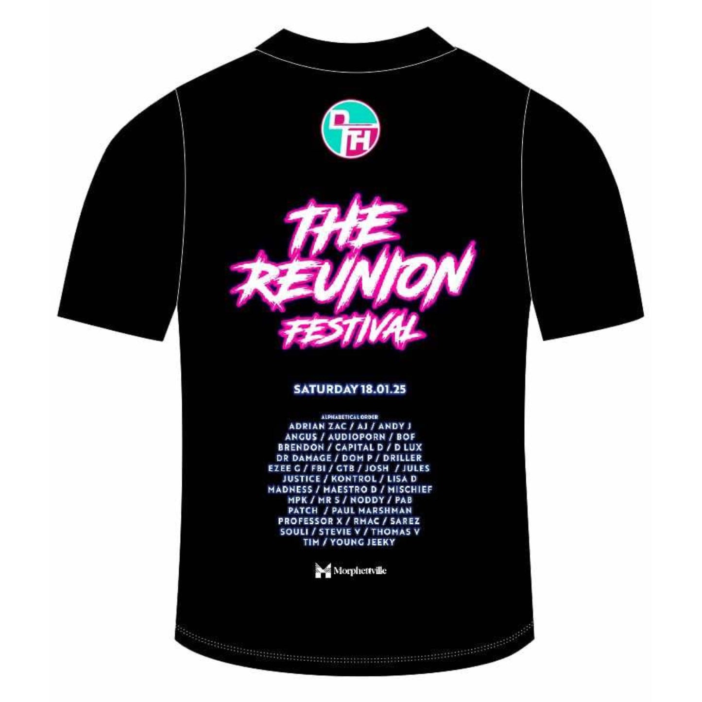 Reunion Festival T-Shirt Black