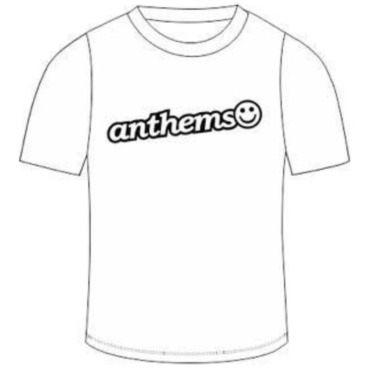 PREORDER Anthems T-Shirt White/Black