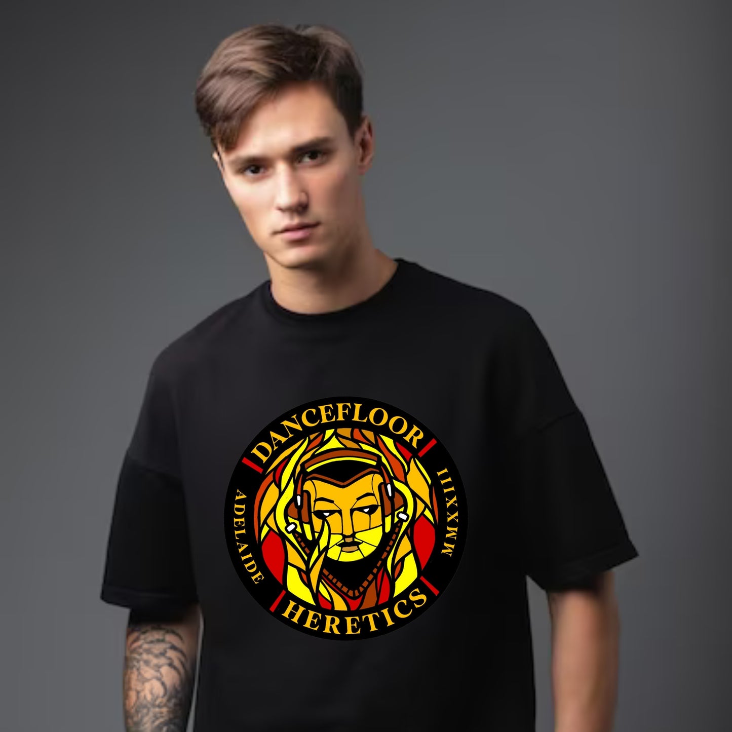 Dance Floor Heretics Hellfire T-Shirt Black