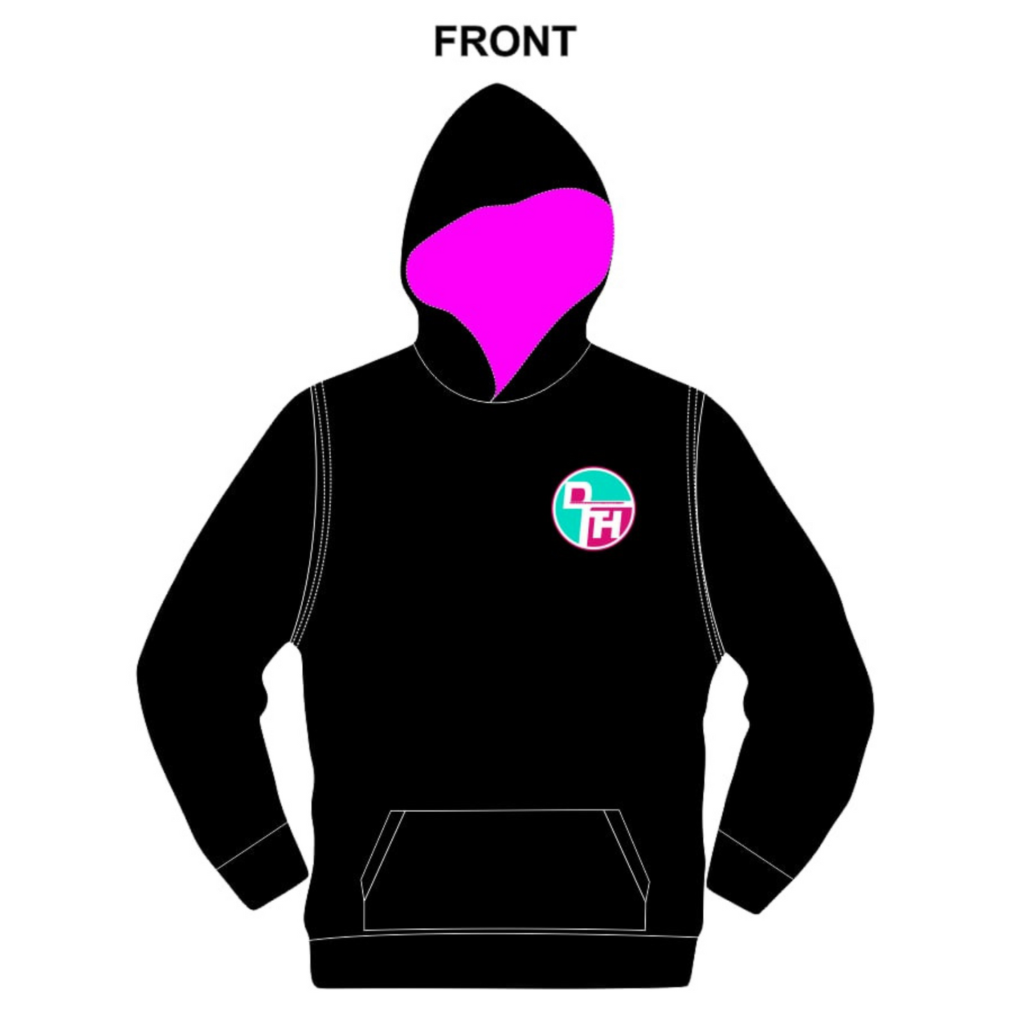 Dance Floor Heretics Techno F*cking Music Black Hoodie LIMITED EDITION